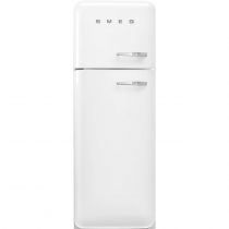 Réfrigérateur 2 portes 222+72l A+++ Blanc - charnières à gauche - SMEG Années 50 Réf. FAB30LWH5