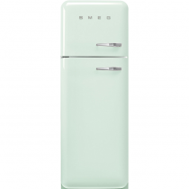 Réfrigérateur 2 portes 222+72l A+++ Vert d\'eau - charnières à gauche - SMEG Années 50 Réf. FAB30LPG5