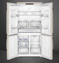 Réfrigérateur 4 Portes Victoria 385+78L  F Crème -SMEG Elite Réf. FQ960P5