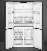 Réfrigérateur Coloniale 4 portes 385+196l F Anthracite - SMEG Elite Réf. FQ60CAO5