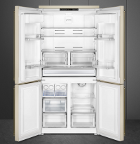 Réfrigérateur Coloniale 4 portes 385+196l F Crème - SMEG Elite Réf. FQ60CPO5