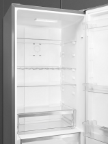 Réfrigérateur combiné 204+96L E Inox anti traces -SMEG Elite Réf. FC18XDNE
