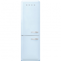 Réfrigérateur combiné 234+97l A+++ Bleu Azur - charnières à gauche - SMEG Années 50 Réf. FAB32LPB5