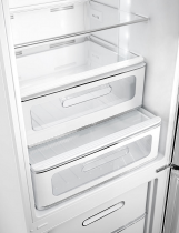 Réfrigérateur combiné 234+97l A+++ Rouge - charnières à droite - SMEG Années 50 Réf. FAB32RRD5