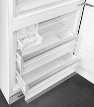 Réfrigérateur combiné 344+137l E Crème charnières à droite - SMEG Années 50 Réf. FAB38RCR5