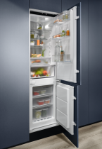 Réfrigérateur combiné intégrable 186+62l E à glissières - AEG Réf. LNC8ME18S
