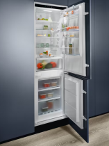 Réfrigérateur combiné intégrable 194+62l E à glissières - Electrolux  Réf. LNG7TE18S