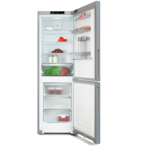 Réfrigérateur combiné pose libre 227+103l D Argent - MIELE Réf. KFN 4375 DD el