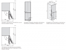 Réfrigérateur combiné pose libre 238+103l C BlackBoard - MIELE Réf. KFN 4795 C D bb