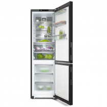 Réfrigérateur combiné pose libre 259+103l A BlackSteel - MIELE Réf. KFN 4898 A D bs