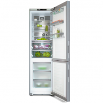 Réfrigérateur combiné pose libre 259+103l A Gris graphite - MIELE Réf. KFN 4898 AD