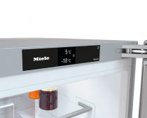 Réfrigérateur combiné pose libre 259+103l A Gris graphite - MIELE Réf. KFN 4898 AD