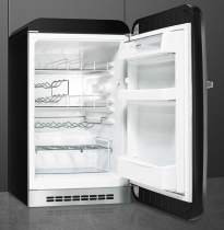 Réfrigérateur Happy bar 1 porte 130l A++ Noir charnières à droite - SMEG Réf. FAB10HRBL2
