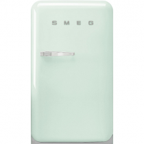Réfrigérateur Happy bar 1 porte 130l A++ Vert d\'eau charnières à droite - SMEG Réf. FAB10HRPG2