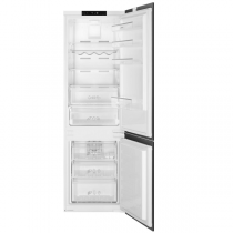 Réfrigérateur intégrable combiné 185+69L E à glissières -SMEG Elite Réf. C8174TNE