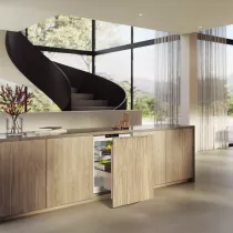 Réfrigérateur porte tiroir sous-plan encastrable 132l E à pantographe - MIELE Réf. KU7030D / 12519150
