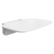 Siège de douche rabattable blanc mat - ODESIGN Réf. SD-ISA-BM