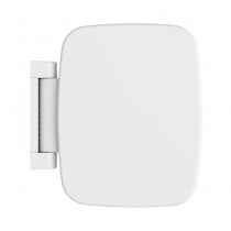 Siège de douche rabattable blanc mat - ODESIGN Réf. SD-ISA-BM