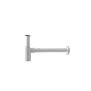 Siphon cylindrique design Blanc mat - DECOTEC R�f. 182138100002