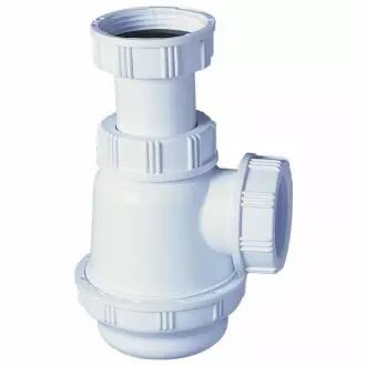 Siphon de lavabo r�glable � culot court - WIRQUIN 30720397