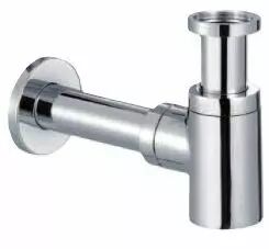 Siphon design mod�le court Chrome - JACOB DELAFON R�f. E78297-CP