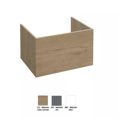 Socle TOBIAC pour meuble 60cm - Finition m�lamin� (3 coloris au choix) - JACOB DELAFON