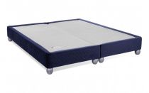 Sommier double TERRESTRE sans cuvette - Medium 3 zones - 160 (2x80) x 200 cm - Finition au choix - EPEDA DÉDICACE