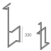 Structure à poser avec porte-serviettes pour meubles Cimon - O\'DESIGN Réf. PCIMONPS