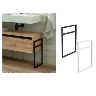 Structure basse LLOYD Blanc ou noir mat � l\'unit� - SALGAR R�f. 97718/97721
