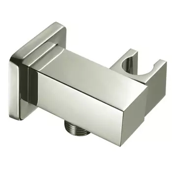 Support douchette carr� Nickel bross� - O\'DESIGN R�f. COMUR-NB
