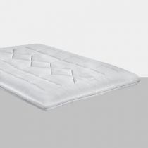 Sur-matelas BRUINE confort moelleux - 140 x 200 cm - Matière alvéolaire WHITE ANGEL 50kg/m3 - EPEDA DÉDICACE