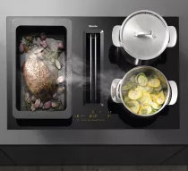 Table de cuisson aspirante 4 zones  A+ Noir - MIELE R&eacute;f. KMDA 7473-1 FL 