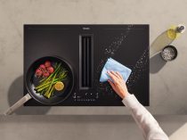 Table de cuisson aspirante 80cm 4 zones Noir mat - MIELE Réf. KMDA 7876 FL-U 125 Gala Ed