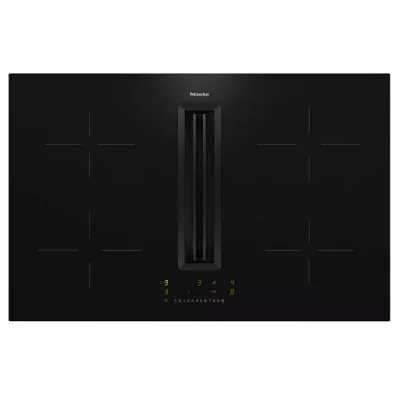Table de cuisson aspirante 80cm Silence A+ Inox - MIELE R�f. KMDA 7272-1 FR