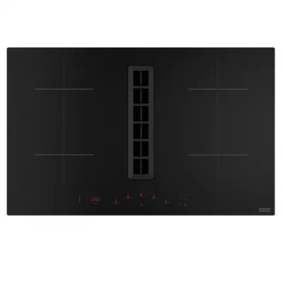 Table de cuisson aspirante Maris FMA 8372 4RC HI �vacuation 4 foyers Noir - FRANKE R�f. 484212