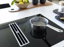 Table de cuisson aspirante Maris FMA 8391R HI recyclage 4 foyers Noir - FRANKE R&eacute;f. 349931