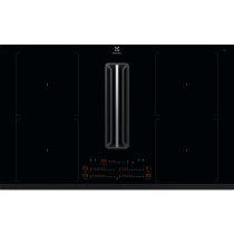 Table de cuisson aspirante NoirElectrolux Réf. KCC84450