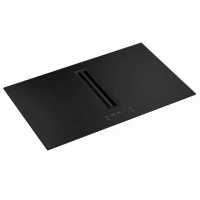 Table de cuisson aspirante Onyx Extreme 83cm 4 foyers Noir mat (�vacuation) - ROBLIN R�f. 5533125