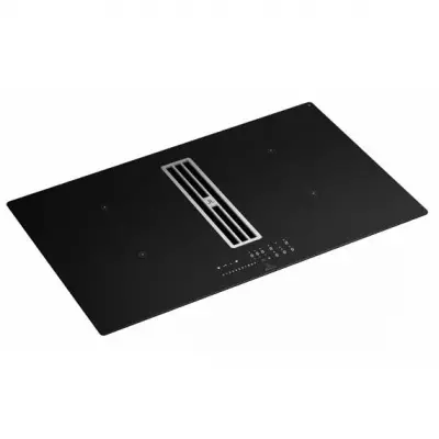 Table de cuisson aspirante Piano 83cm 4 foyers Noir - ROBLIN R�f. 5383843