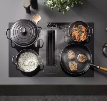 Table de cuisson aspirante Silence A+ Noir - MIELE R&eacute;f. KMDA 7272-1 FL