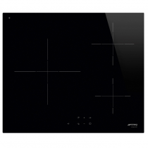 Table de cuisson induction 60cm 3 foyers Noir - SMEG Réf. SI2631D