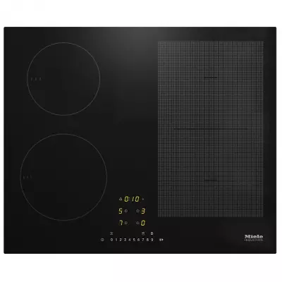 Table de cuisson induction 60cm 4 foyers Noir - MIELE R�f. KM 7404 FX