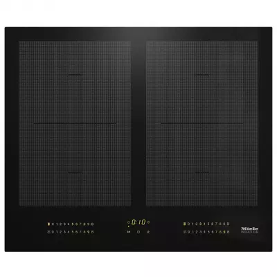 Table de cuisson induction 60cm 4 foyers Noir - MIELE R�f. KM 7564 FL
