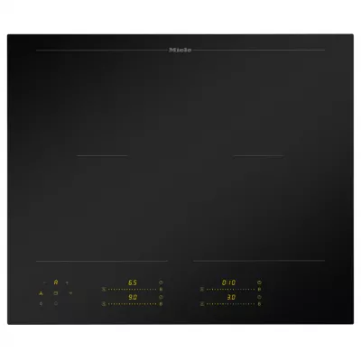 Table de cuisson induction 62cm 4 zones Matt Finish Noir mat - MIELE R�f. KM 8565 FL 
