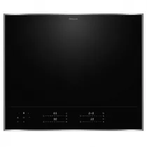 Table de cuisson induction 62cm Full Flex Noir cadre Inox - MIELE R&eacute;f. KM 8665 FR 