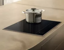 Table de cuisson induction 62cm Full Flex Noir cadre Inox - MIELE R&eacute;f. KM 8665 FR 