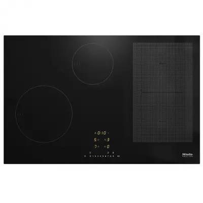 Table de cuisson induction 75cm 4 foyers Noir - MIELE R�f. KM 7414 FX