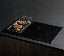 Table de cuisson induction 78cm 4 foyers Noir - AEG Réf. IPE84571FB