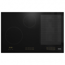 Table de cuisson induction 80cm 4 foyers Noir - MIELE Réf. KM 7574 FL