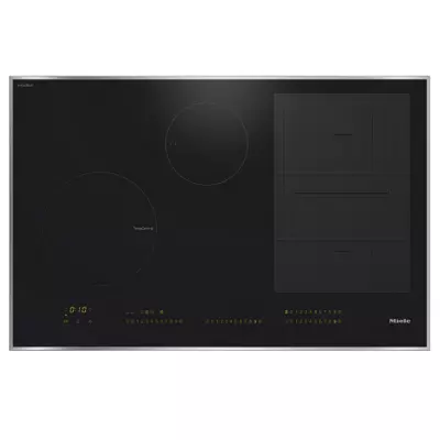 Table de cuisson induction 80cm 4 foyers Noir - MIELE R�f. KM7679FR